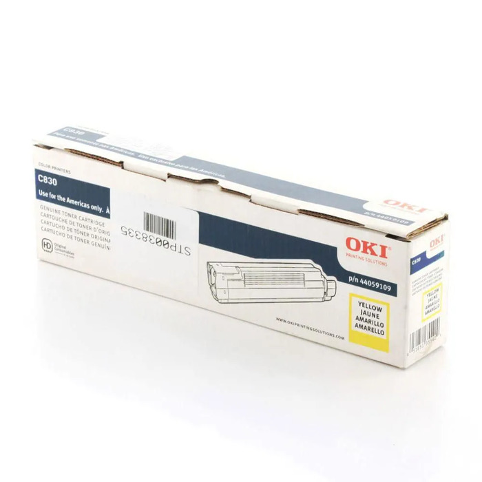 Toner Original Okidata 44059109 Amarelo p/ C830 | AcessoShop