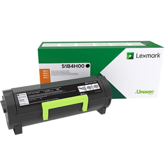 Toner Lexmark 51B4H00 Preto Original p/ MS317 MS417 MX417
