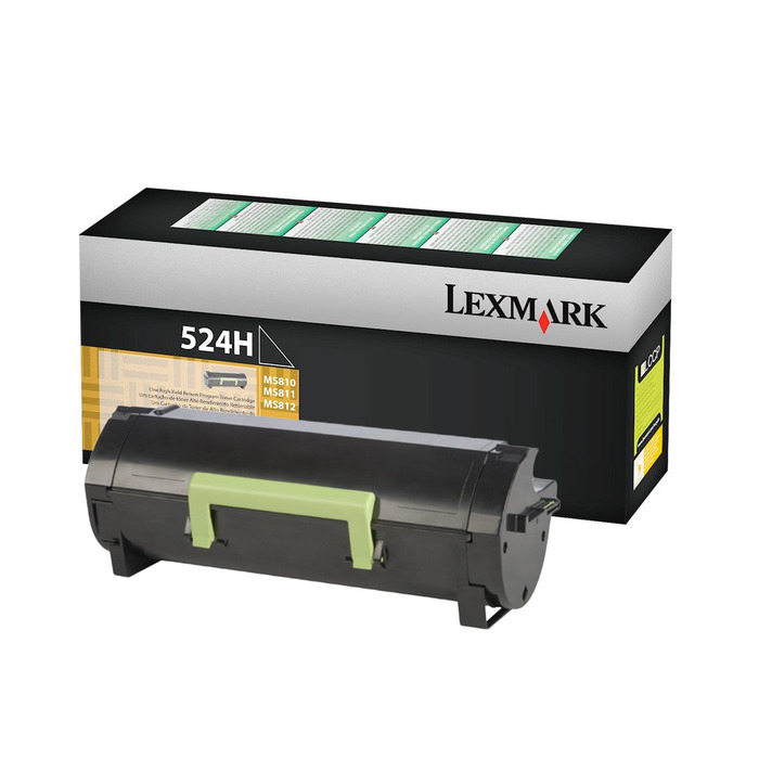 Toner Lexmark 52D4H00 52DBH00 Preto  524H