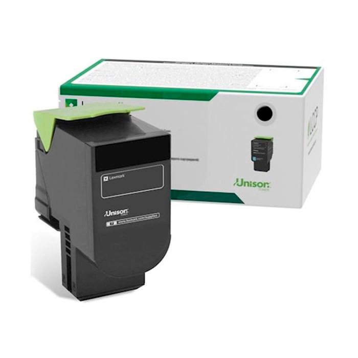 Toner Lexmark 80C8XK0 | Preto Original CS310 CX410