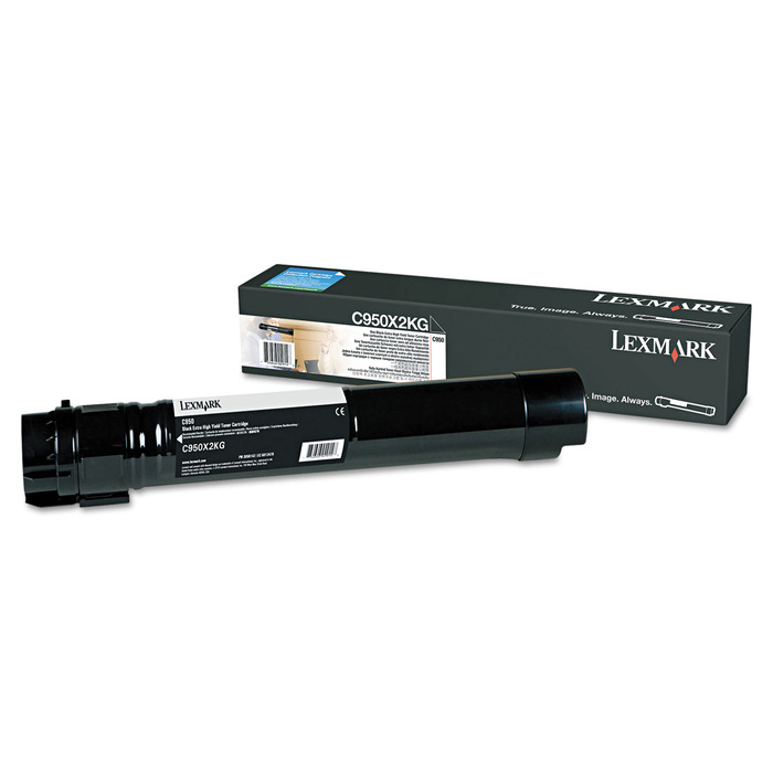 Toner Lexmark C950X2KG Preto Original | C950 e X950, X952