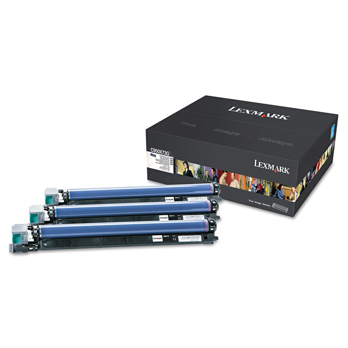 Fotocondutor Lexmark C950X73G Original | 3-Pack | C950, X950, X952, X954