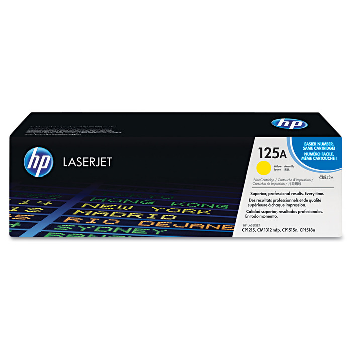 CB542A 125A Toner HP Amarelo Original | AcessoShop