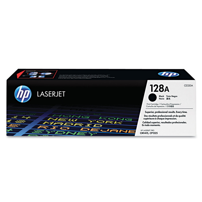 CE320A HP 128A Toner Preto para CP1525 | AcessoShop