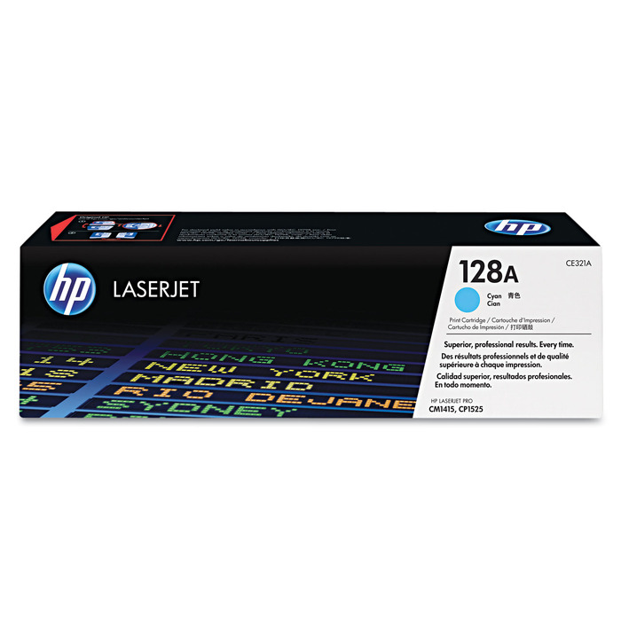 Toner CE321A HP 128A Ciano CP1525n | AcessoShop