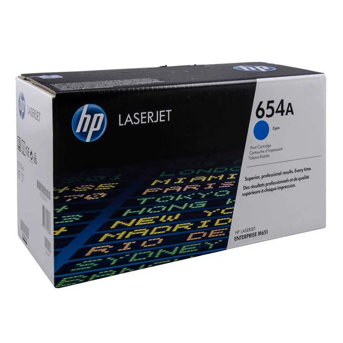 Toner CF331A HP 654A Ciano Original para M651dn