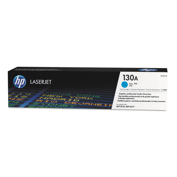 Toner CF351A HP 130A Ciano Original para M176n