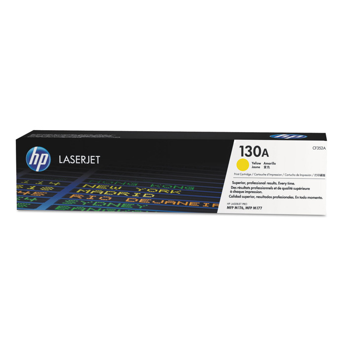 Toner CF352A HP 130A Amarelo Original para M176n