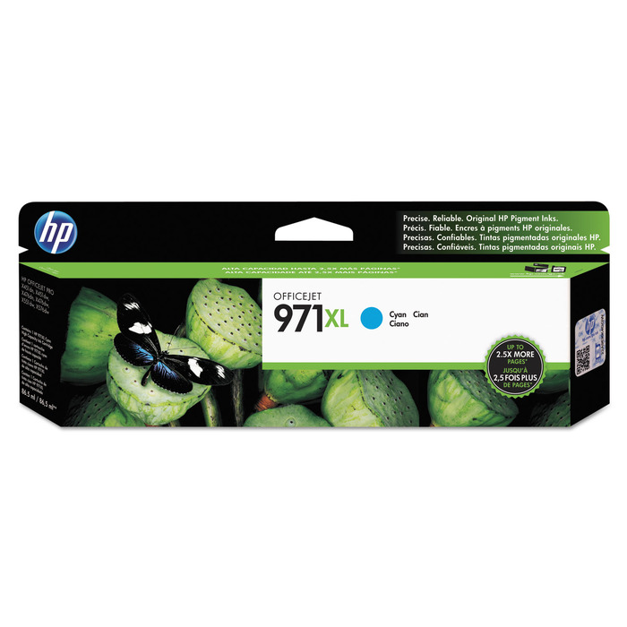 Cartucho HP 971XL CN626AM | Ciano 6.600 páginas X476 X451