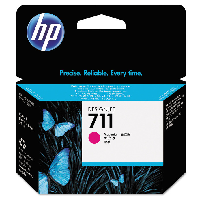 Cartucho HP CZ131A 711 Ciano | Tinta 29ml para T120 T520