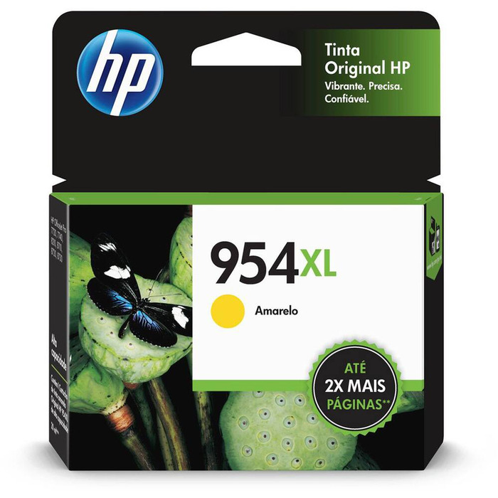 Cartucho HP L0S68AB 954XL Amarelo | OfficeJet Pro 8740