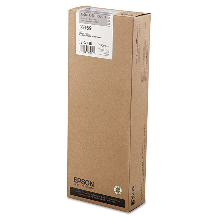 Cartucho Epson T636100 T6361 Preto | Original