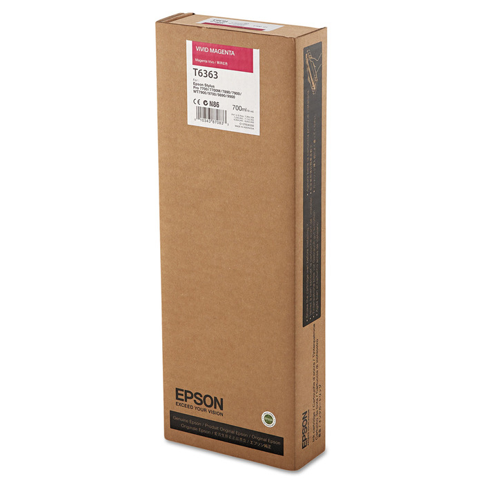 Cartucho Epson T636300 T6363 Magenta | Original