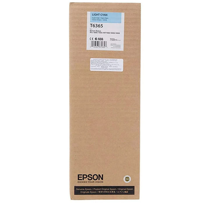 Cartucho Epson T636500 T6365 Light Cyan | Original