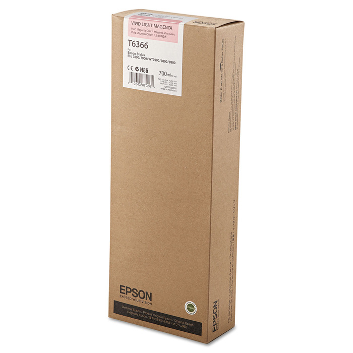 Cartucho Epson T636600 T6366 Light Magenta | Original