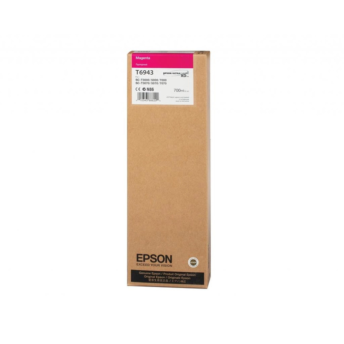 T694300 Epson Magenta UltraChrome XD 700ml SureColor