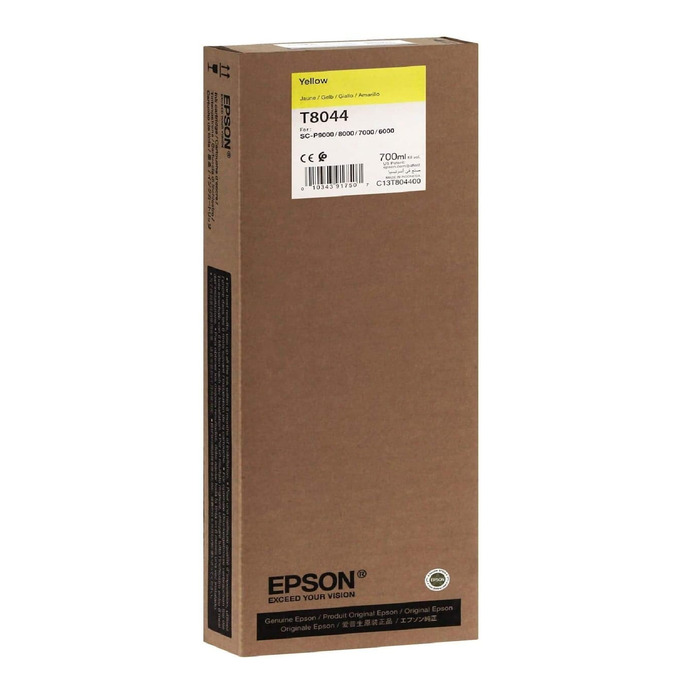 Cartucho Epson T804400 T8044 Yellow | Original
