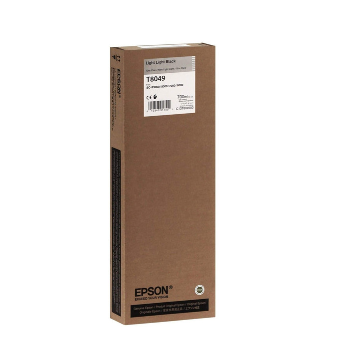 Cartucho Epson T804900 T8049 Light Light Black | Original