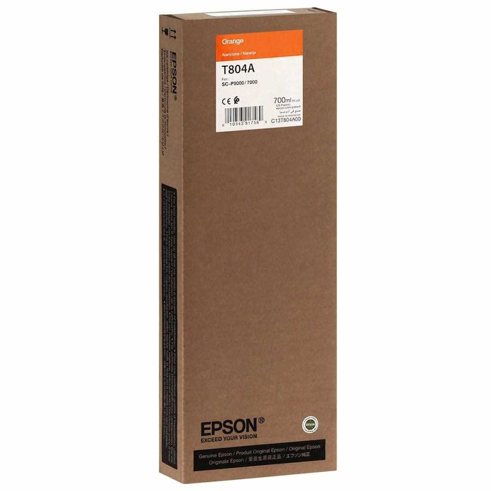 Cartucho Epson T804A00 T804A Laranja | Orange | Original
