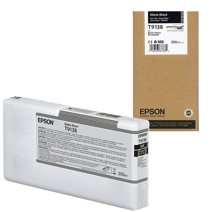 T913800 Epson Preto Fosco HDX p/ P5000 e P5070 | AcessoShop