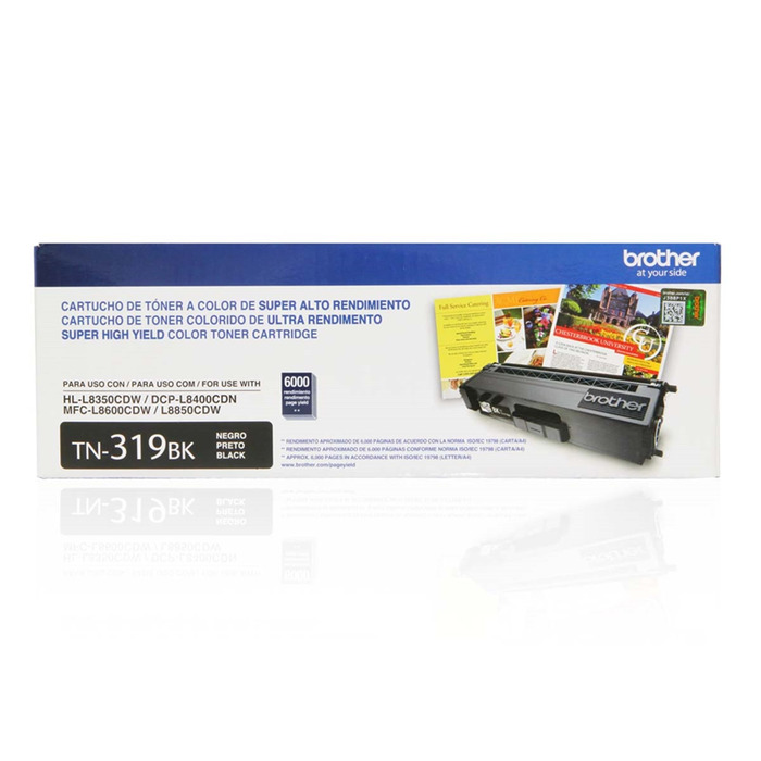 Toner Brother TN-319BK | Preto Original HL-L8350CDW
