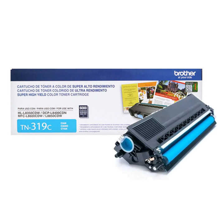 Toner Brother TN-319C | Ciano Original HL-L8350CDW