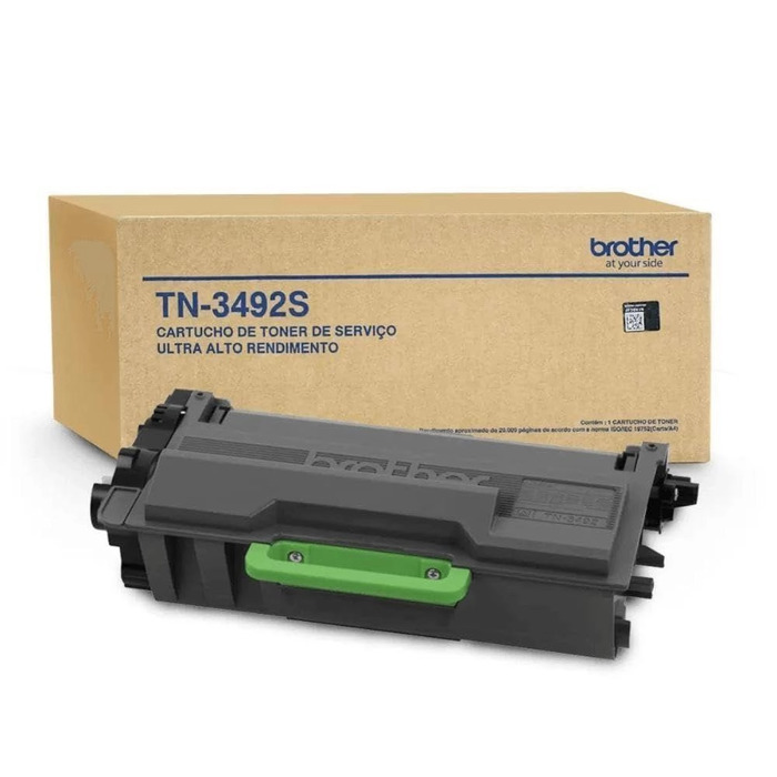 Toner Brother TN-3492 Original Preto para HL, DCP e MFC