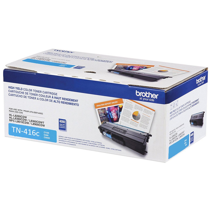 Toner Brother TN-416C | Ciano Original HL-L8360CDW