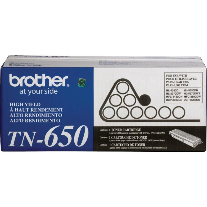 Toner Brother TN-650 | Preto Original HL-5340D