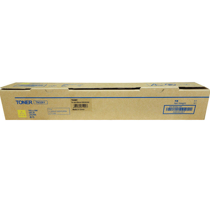 Toner TN328Y Original Konica Minolta AAV8230 p/ C250i C300i
