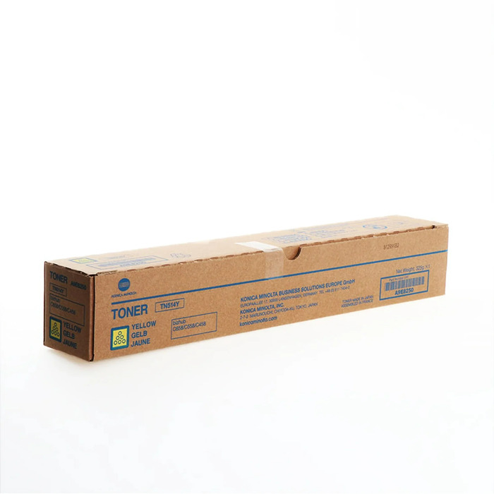 Toner Konica Minolta TN514Y | Amarelo Original Bizhub 454e