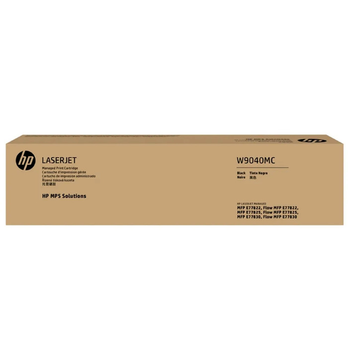 Cartucho HP W9040MC Preto | E77822 E77825 E77830