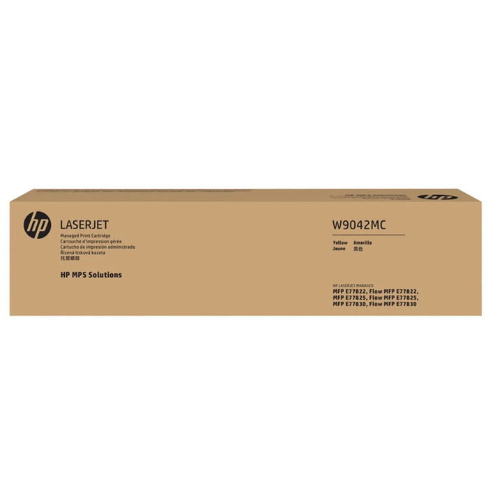 Cartucho HP W9042MC Amarelo | E77822 E77825 E77830