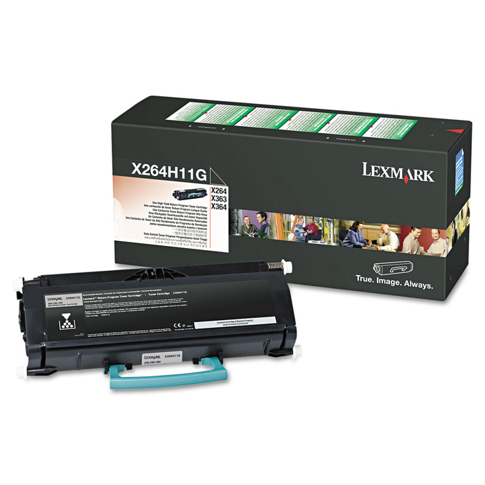 Toner Lexmark X264H11G Preto Original p/ X264 X363 X364