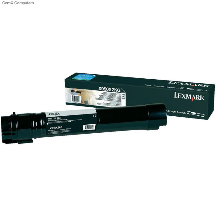 Toner Lexmark X950X2KG | Preto Original Extra Rendimento